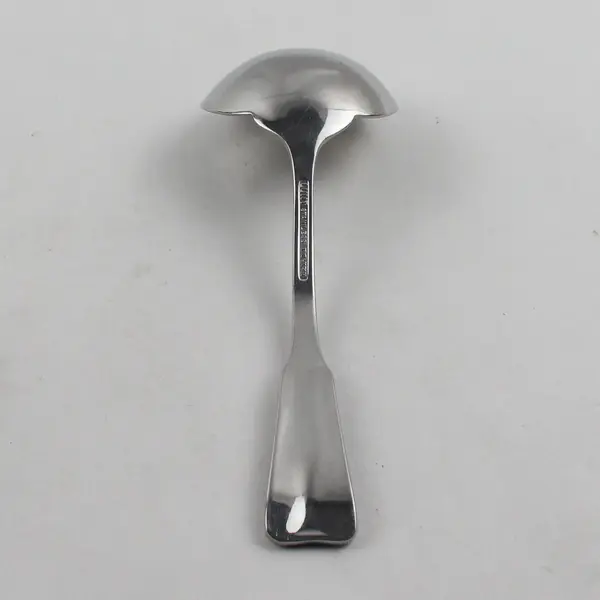 Lunt Silver Modern Classic (1980) Stainless Steel Gravy Ladle 7" Rare Item Good