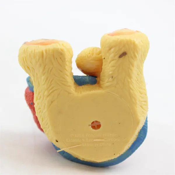 Enesco Cherished Teddies Tellie the Time Bear Squeak Toy Figurine