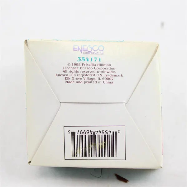 Enesco Cherished Teddies Tellie the Time Bear Squeak Toy Figurine