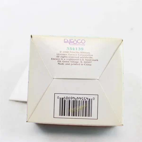 Enesco Andie Alphabet Bear Cherished Teddies  Plastic & Squeaks 4in Collectible