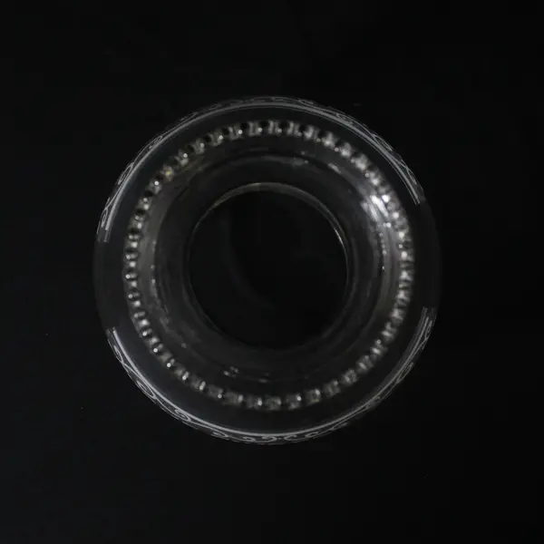 Vintage HOME SWEET HOME Glass Oil Lamp Chimney