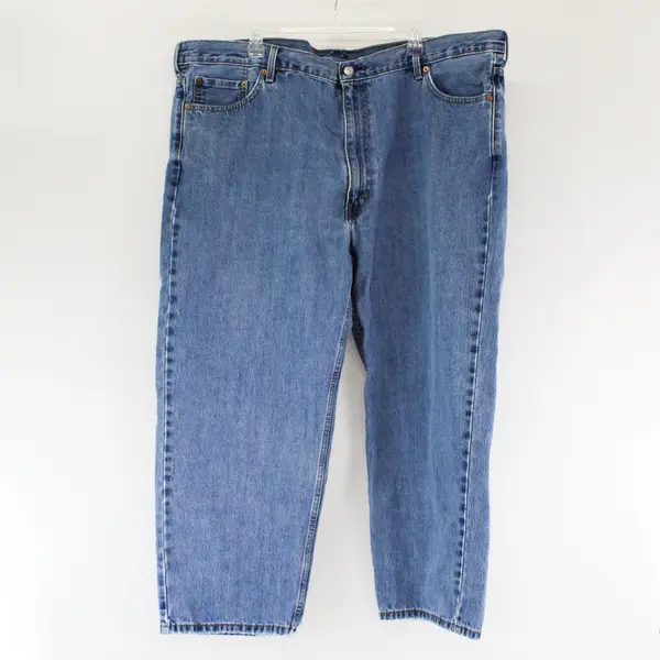 Levi's 550 Men's 48W x 29L Relaxed Fit Straight Leg Medium Wash Denim Jeans