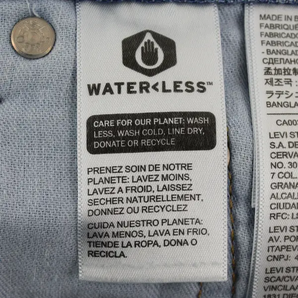 Levi's 550 Men's 48W x 29L Relaxed Fit Straight Leg Medium Wash Denim Jeans