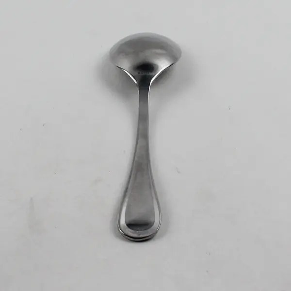 Bobby Flay Classica Pattern Stainless Steel Solid Serving Spoon 8.75" Rare Item