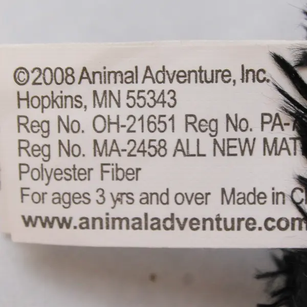 New Trimerry Treasures Holiday Plush Black Dog Santa Hat Barks Jingle Bell