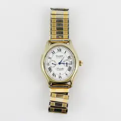 Stauer Presidio Men's 27 Jewel Day Date Month Automatic Windup Wristwatch Works