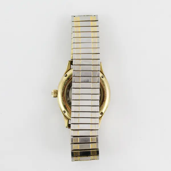 Stauer Presidio Men's 27 Jewel Day Date Month Automatic Windup Wristwatch Works