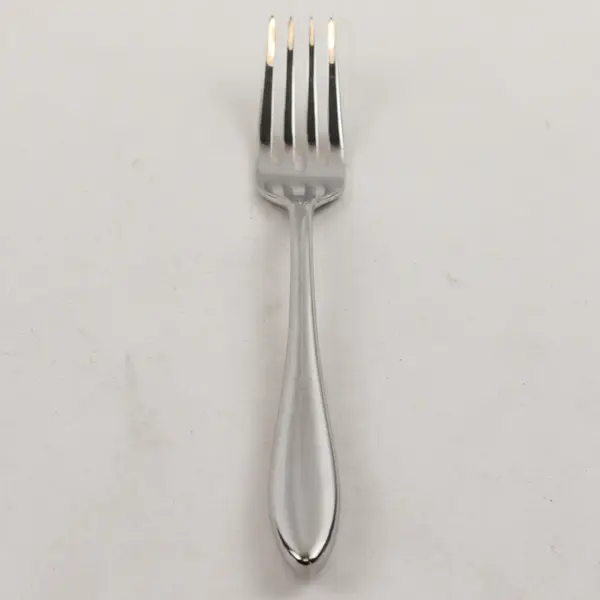 Bugatti Flatware Unknown Rare HTF Pattern 18/10 Stainless Salad Fork 7.5" Good
