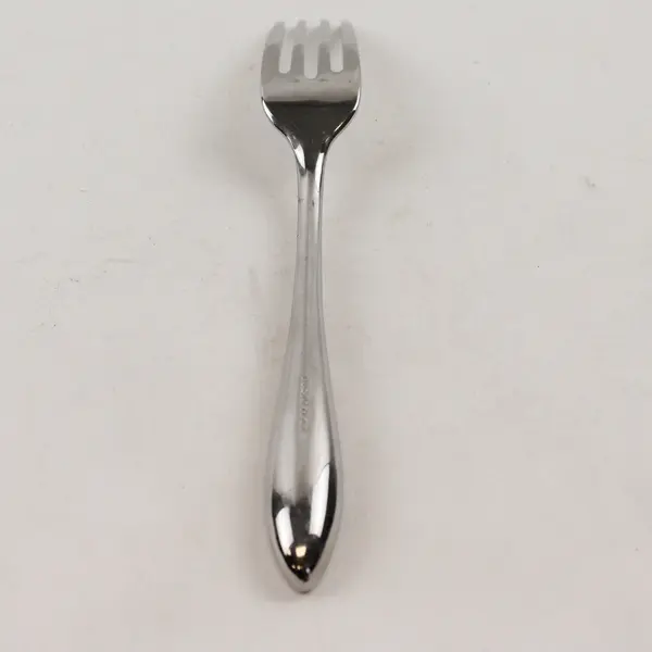 Bugatti Flatware Unknown Rare HTF Pattern 18/10 Stainless Salad Fork 7.5" Good