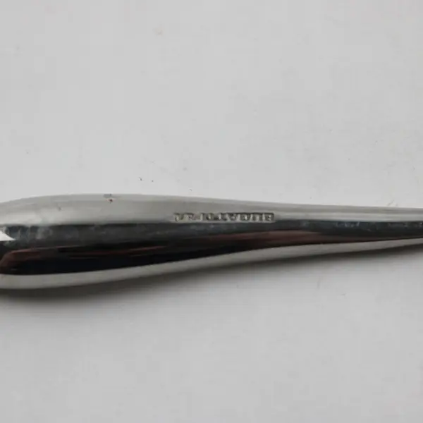 Bugatti Flatware Unknown Rare HTF Pattern 18/10 Stainless Teaspoon 6" Good