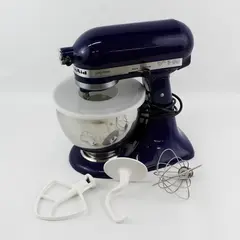 Kitchen Aid KSM90 Ultra Power Stand Mixer Cobalt Blue  With Bowl And Utensils