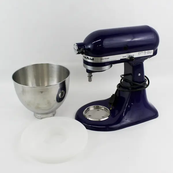 Kitchen Aid KSM90 Ultra Power Stand Mixer Cobalt Blue  With Bowl And Utensils