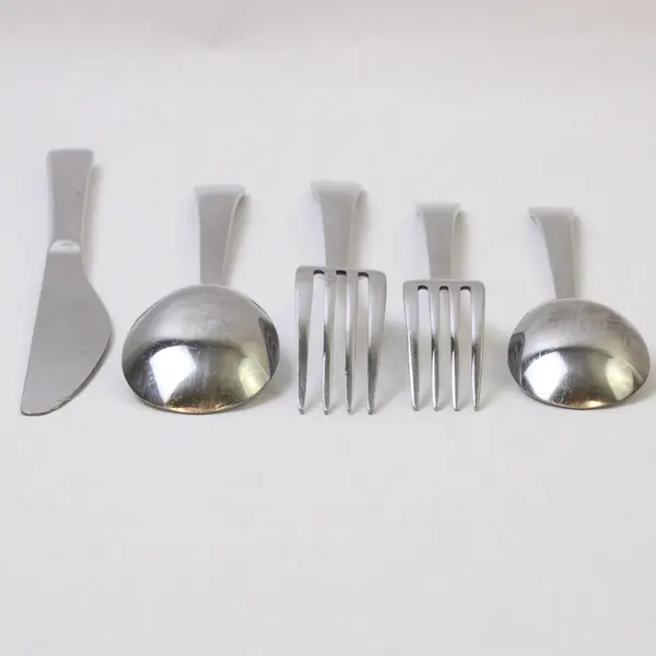 5-Piece Place Settings Harry & Camila Unknown Rare HTF Pattern SS  