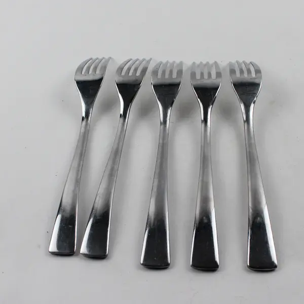 Lot of 5 Harry & Camila Unknown Rare HTF Pattern Stainless Dinner Forks 8" Good
