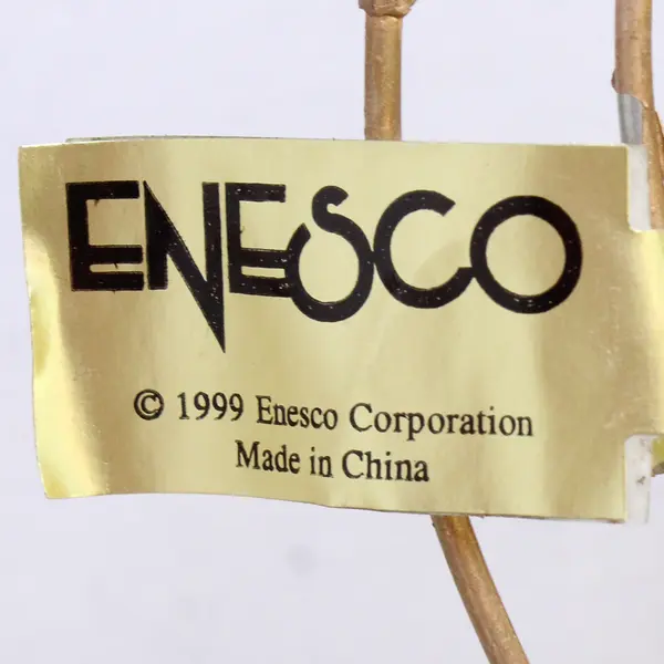 New Enesco Spring Wire Reindeer Sculpture Metal Wire Reindeer Figurine