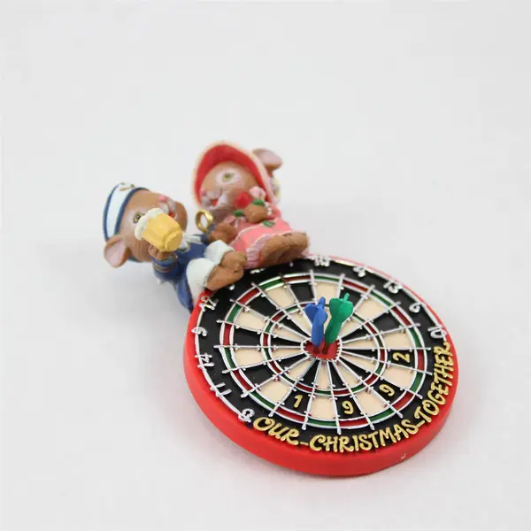 Enesco Treasury of Christmas Collectible Ornaments On Target Together New