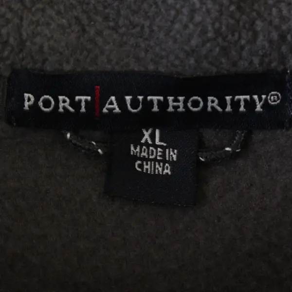 Scott's Automotives Embroidered Gray Fleece 1/4-Zip Men's XL