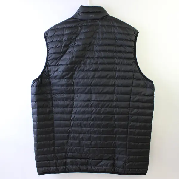 Eddie Bauer Black Down Insulated Puffer Vest Men's Size TL