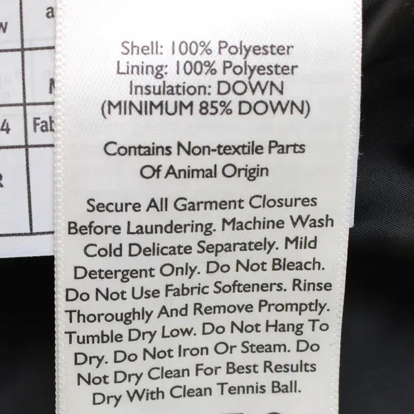 Eddie Bauer Black Down Insulated Puffer Vest Men's Size TL