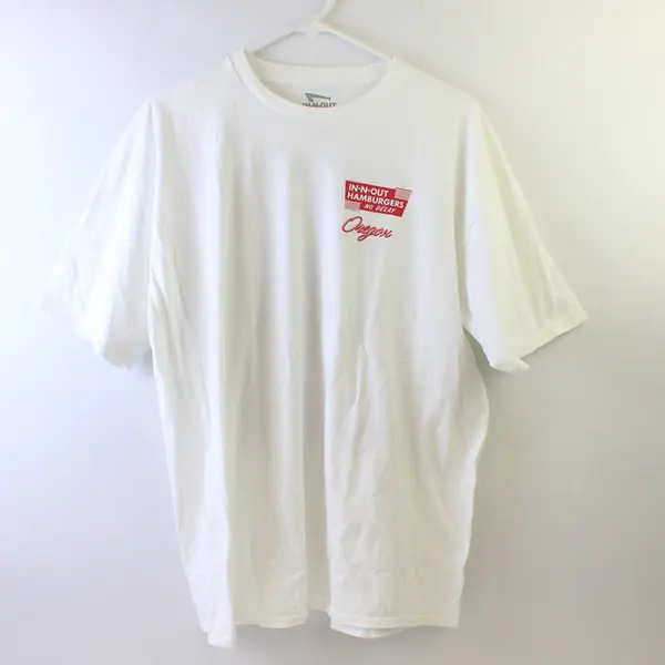In-N-Out Oregon White Short-Sleeved T-Shirt Men's XL