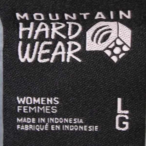 Mountain Hard Wear Young Life Embroidered Blue Activewear Hoodie Women's Large