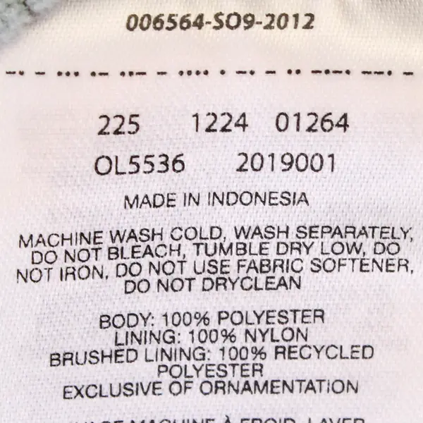 Mountain Hard Wear Young Life Embroidered Blue Activewear Hoodie Women's Large