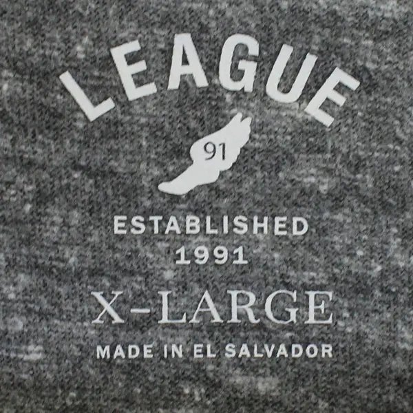 League Nebraska Huskers Gray Short-Sleeved T-Shirt Adult's Size XL