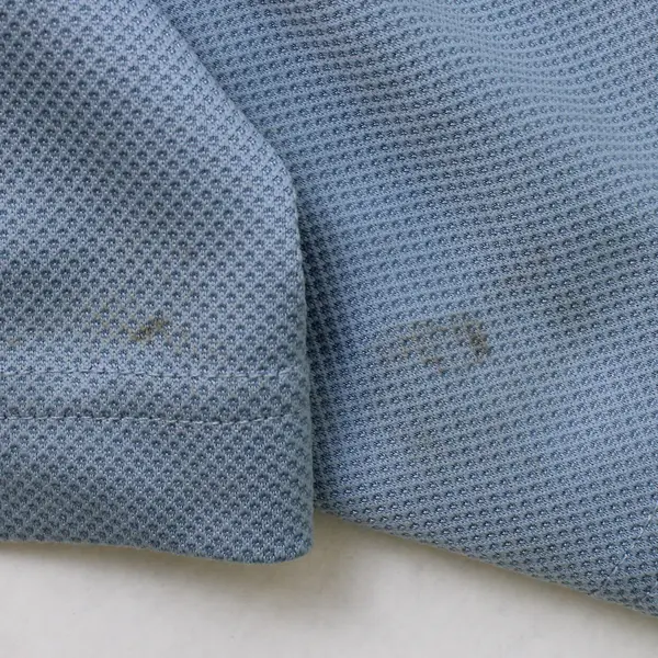 Columbia Light Blue Short-Sleeved Polo Men's Large