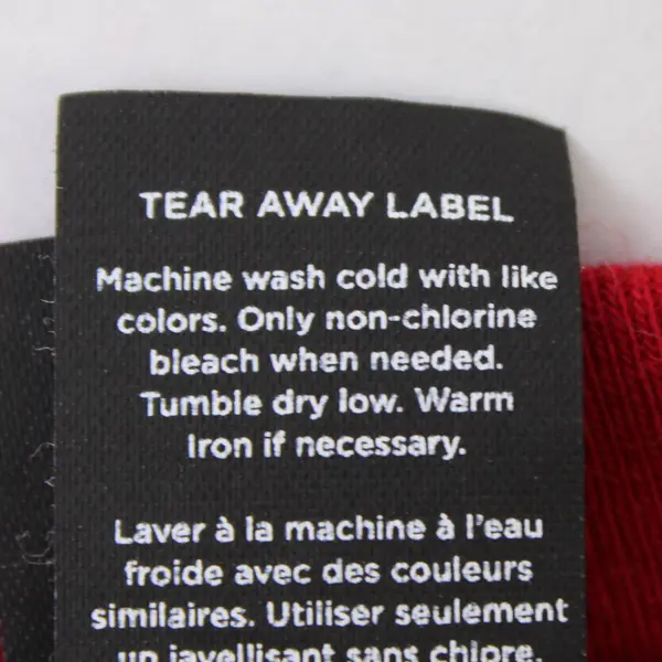 District Grizzly Strong McMinnville High School Red T-Shirt Adults Large