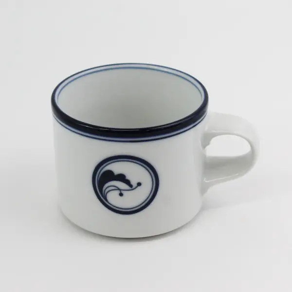 Set of 4 Dansk Flora Juniper Cups and  Saucer Sets  