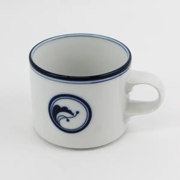 Set of 4 Dansk Flora Juniper Cups and  3 Saucers 