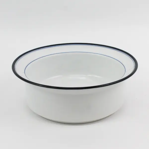 Set of 4 Dansk Flora Juniper Rim Cereal Bowls 