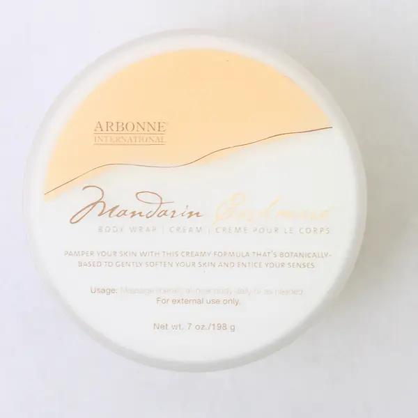 NEW SEALED Arbonne International Mandarin Cashmere Body Wrap Cream