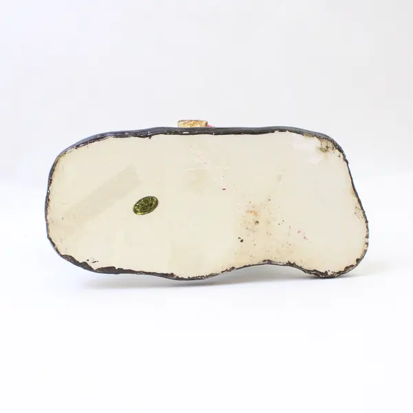 Resin Santa Claus on Horse w/ Reindeer Figurine Holiday Decor 9.5in