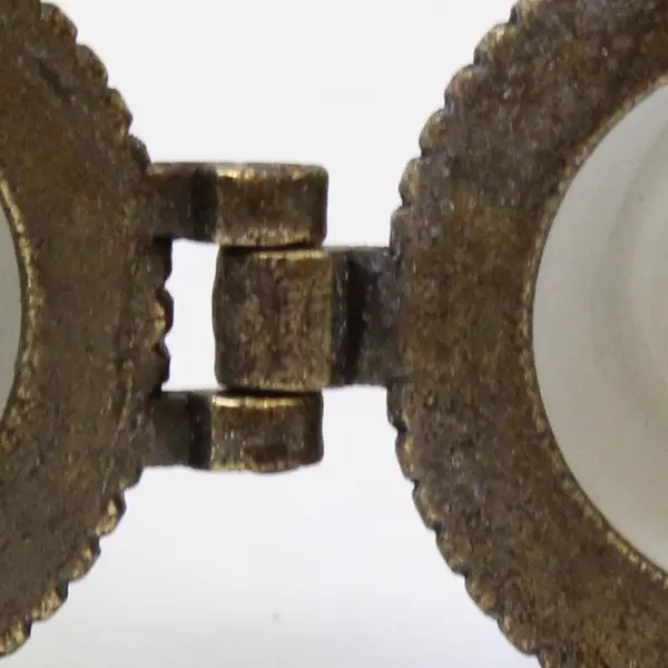 VINTAGE Midwest of Cannon Falls PHB Champagne Bottle in Ice Hinged Trinket Box