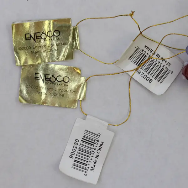 Lot of 4 Enesco Icicle Ornaments Christmas Holiday Tree Ornaments New