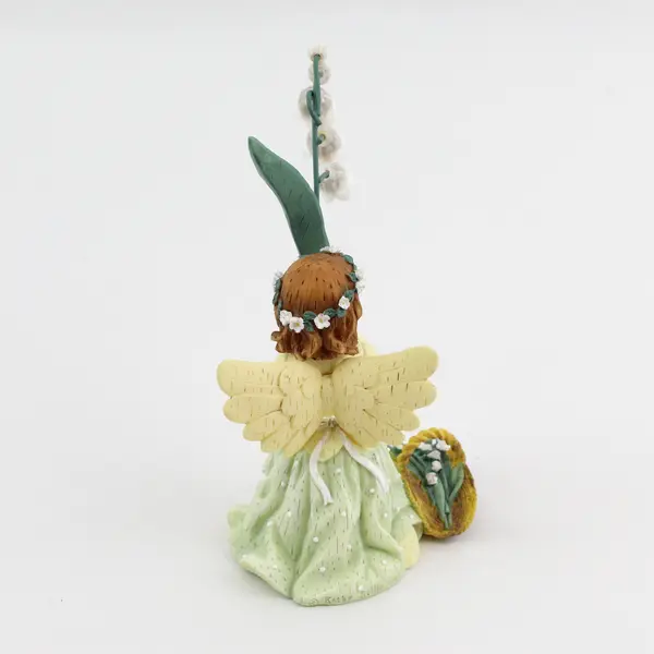  Demdaco Wildflower Angels “Lilies Of The Valley For May” Figurine Kathy Killi
