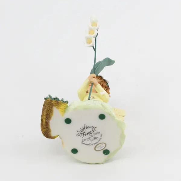  Demdaco Wildflower Angels “Lilies Of The Valley For May” Figurine Kathy Killi