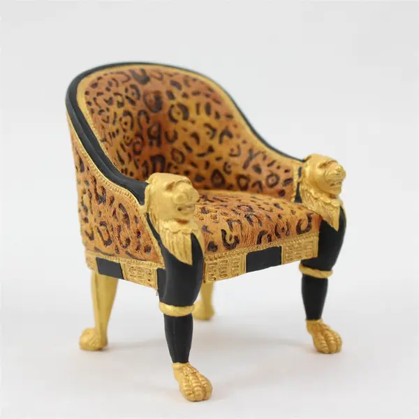 Raine Regency Leopard Take a Seat Miniature Chair 24004 NIB Dollhouse