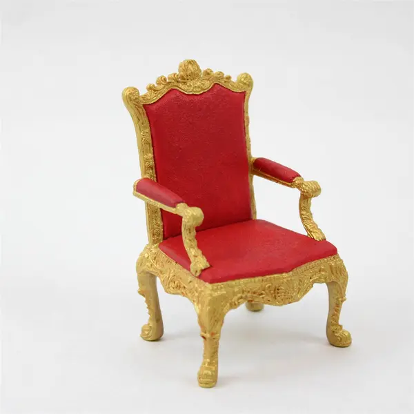 Giltwood Rococo Miniature Chair 24008 Attributed to Raine Dollhouse NIB