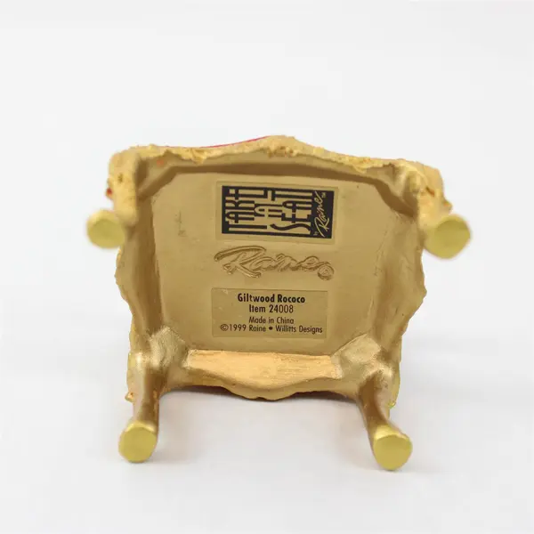 Giltwood Rococo Miniature Chair 24008 Attributed to Raine Dollhouse NIB