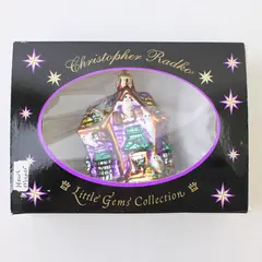 Christopher Radko HOWL MANOR GEM Ornament NIB Collectible Holiday
