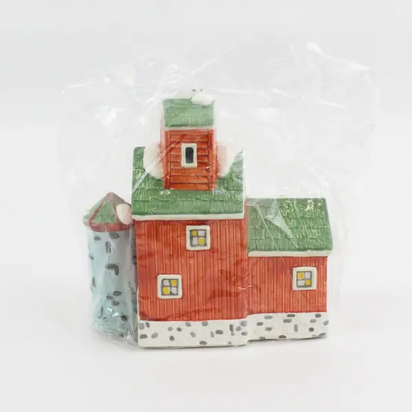 1989 Dept 56 Snow Village J Young's Granary #98632 Non Lit