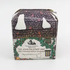 1995 Dept 56 Charles Dickens Heritage Sir John Flagstaff  Inn Ornament Unlit