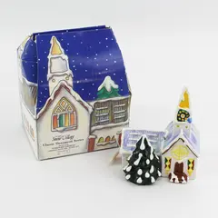 Dept 56 Dickens' Snow Village Steepled Church Ornament  98631 Retired