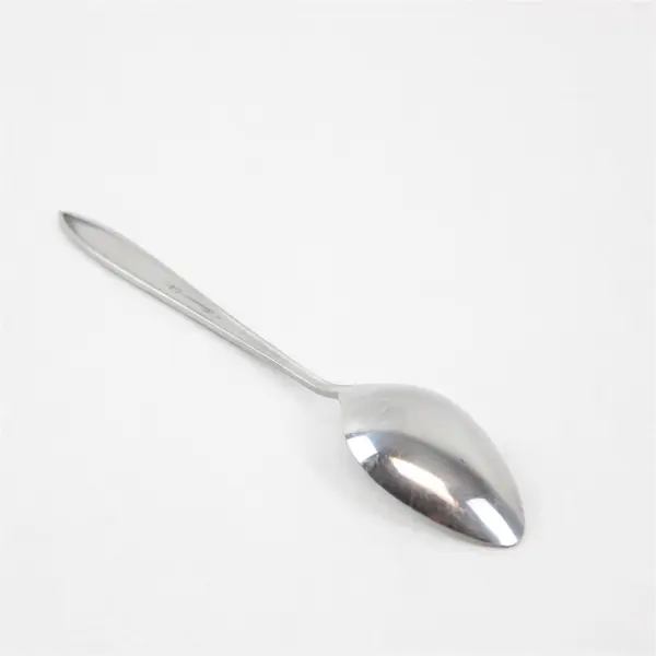 Lot of 4 National Stainless Charmante Pattern SS Teaspoons Burnished 6.25" Rare