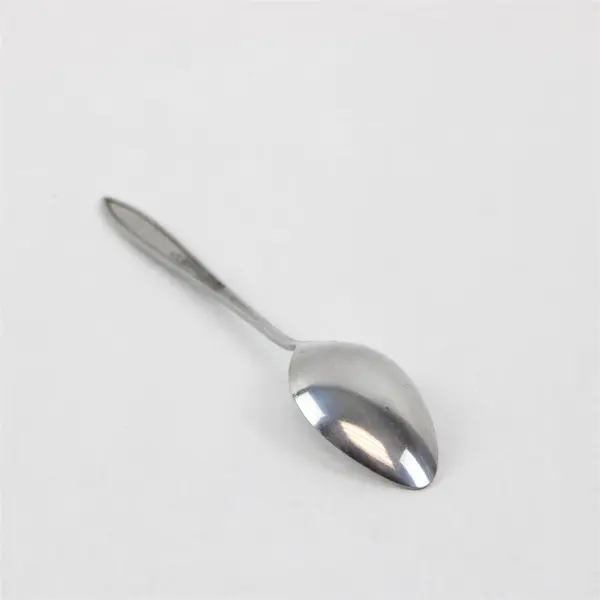 Lot of 8 National Stainless Charmante Pattern SS Teaspoons Burnished 6.25" Rare