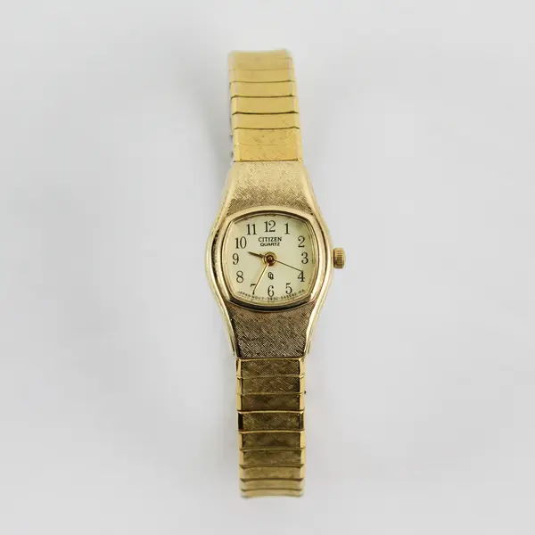 Citizen Watch Co. Women's Gold-Tone Quartz 5930-S16717 Wristwatch WORKS