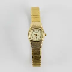 Citizen Watch Co. Women's Gold-Tone Quartz 5930-S16717 Wristwatch WORKS