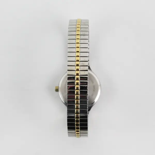 Anne Klein Women's Stainless Steel Silver and Gold-Tone Wristwatch 